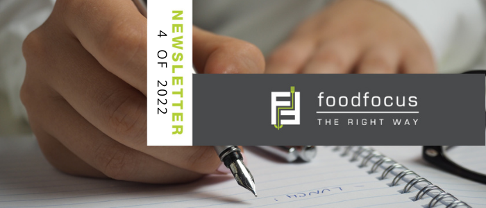 Food Focus Newsletter 4 of 2022