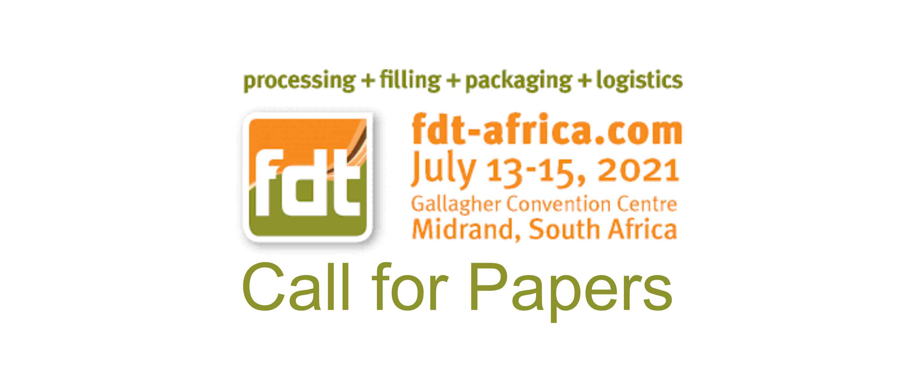 Call for papers: food & drink technology Africa