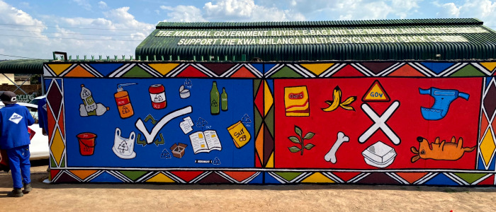 Using art and song to help tackle South Africa’s plastic waste crisis